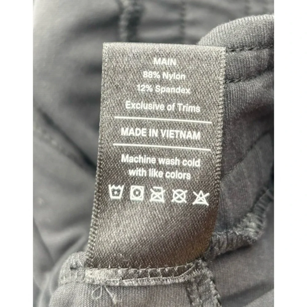 Public Rec Men's 38/34 Nylon Blend Black Straight‎ Leg Athletic Sweatpants